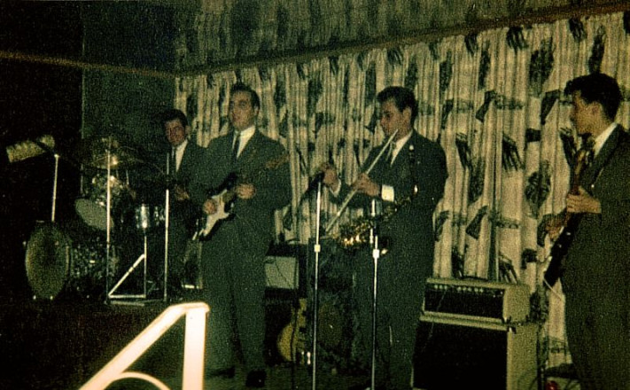 From Left To Right: Lenny Collins, Lennie Petze, Ray Pizzi and Jimmy Petze